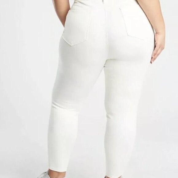 Athleta Skulptek Ultra Skinny Jeans in White 24X - Picture 2 of 16